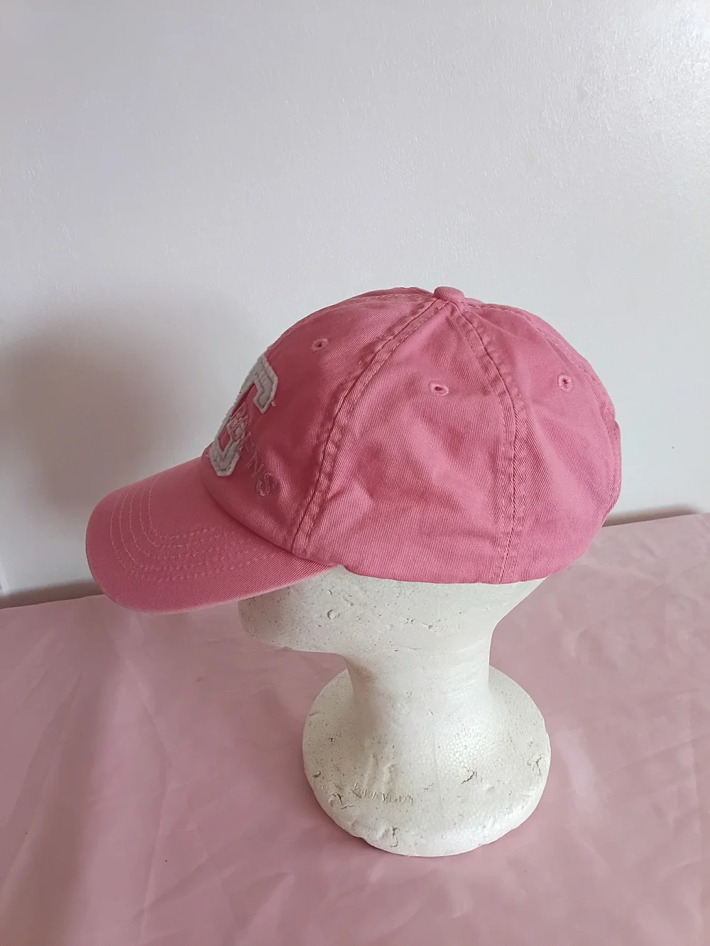 Busch Gardens Pink Retro Tourist Strap back Baseball Cap Hat